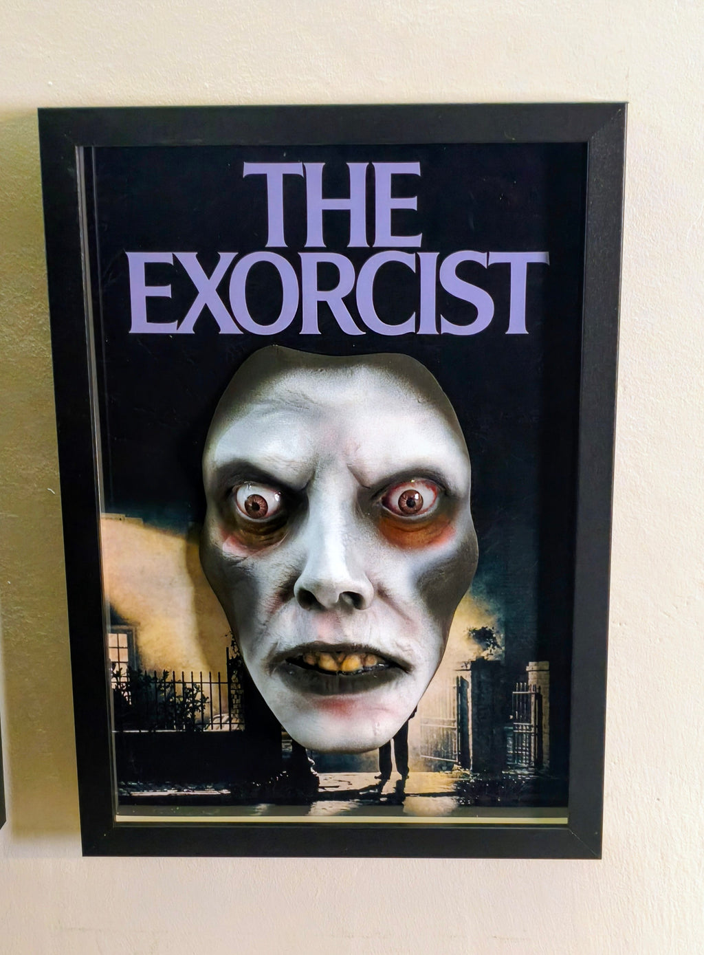 Nightmares in Frame - Pazuzu (The Exorcist) | Quadro 3D Volto Demoniaco