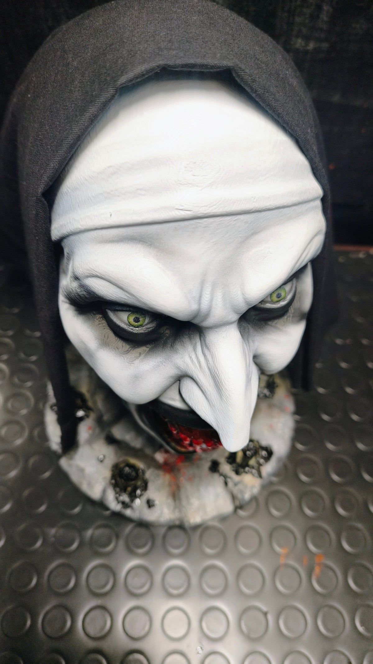 The Veiled Abbey Demon - 3D wall art detail 6