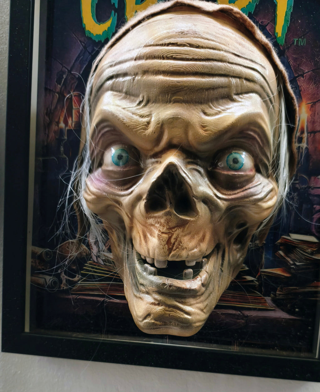Tales from the Crypt 3D Wall Art – Crypt Keeper Handmade Frame | Nightmares in Frame