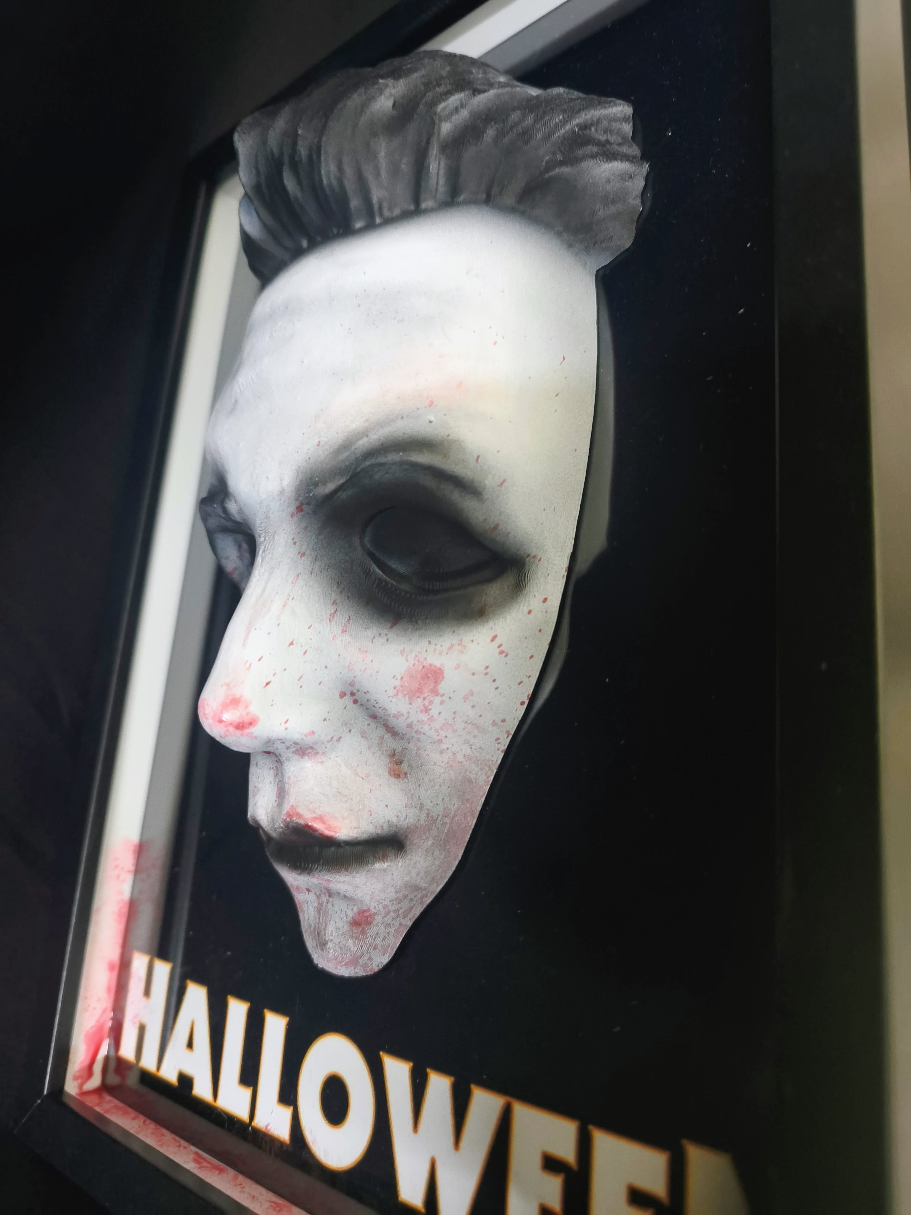 Nightmares in Frame - Michael Myers — Dettaglio pittura | The Frame Beyond