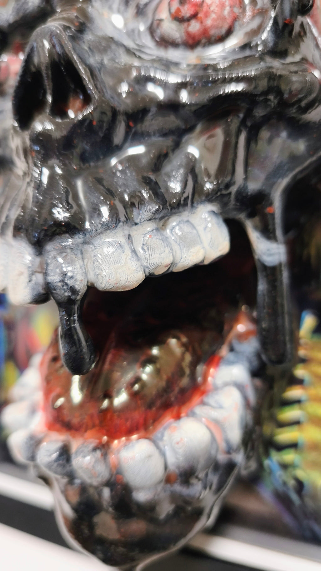 Tarman 3D Wall Art – Quadro Horror Dipinto a Mano | Nightmares in Frame