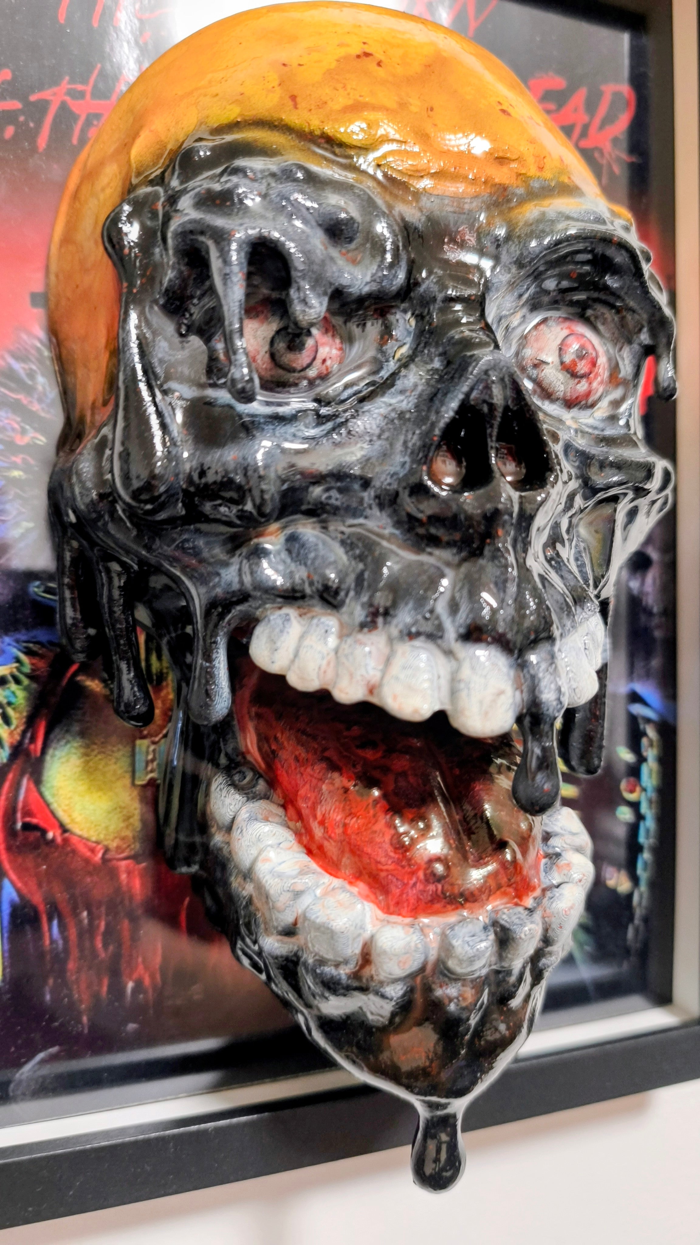 Tarman 3D Wall Art – Quadro Horror Dipinto a Mano | Nightmares in Frame