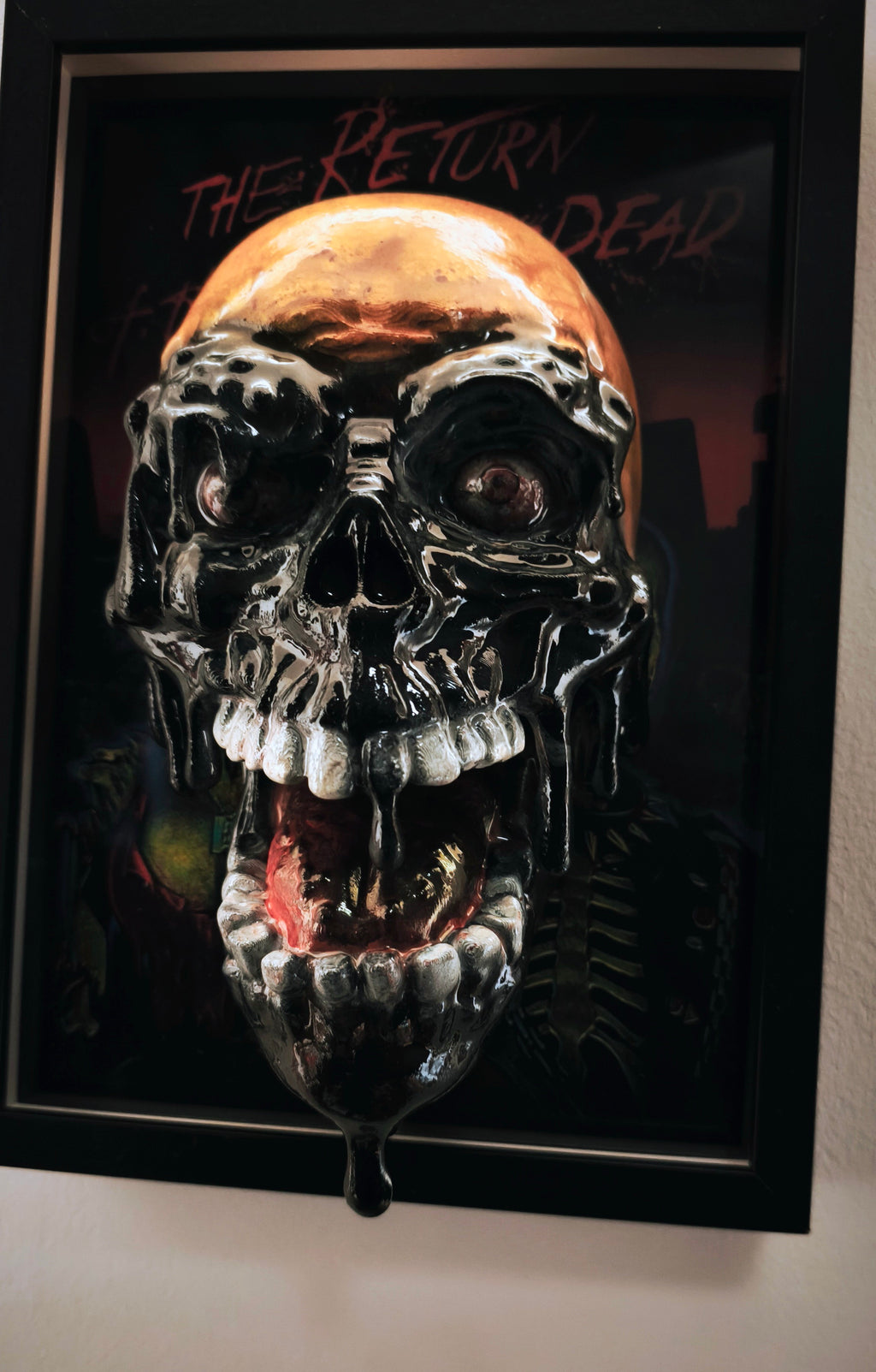 Tarman 3D Wall Art – Quadro Horror Dipinto a Mano | Nightmares in Frame