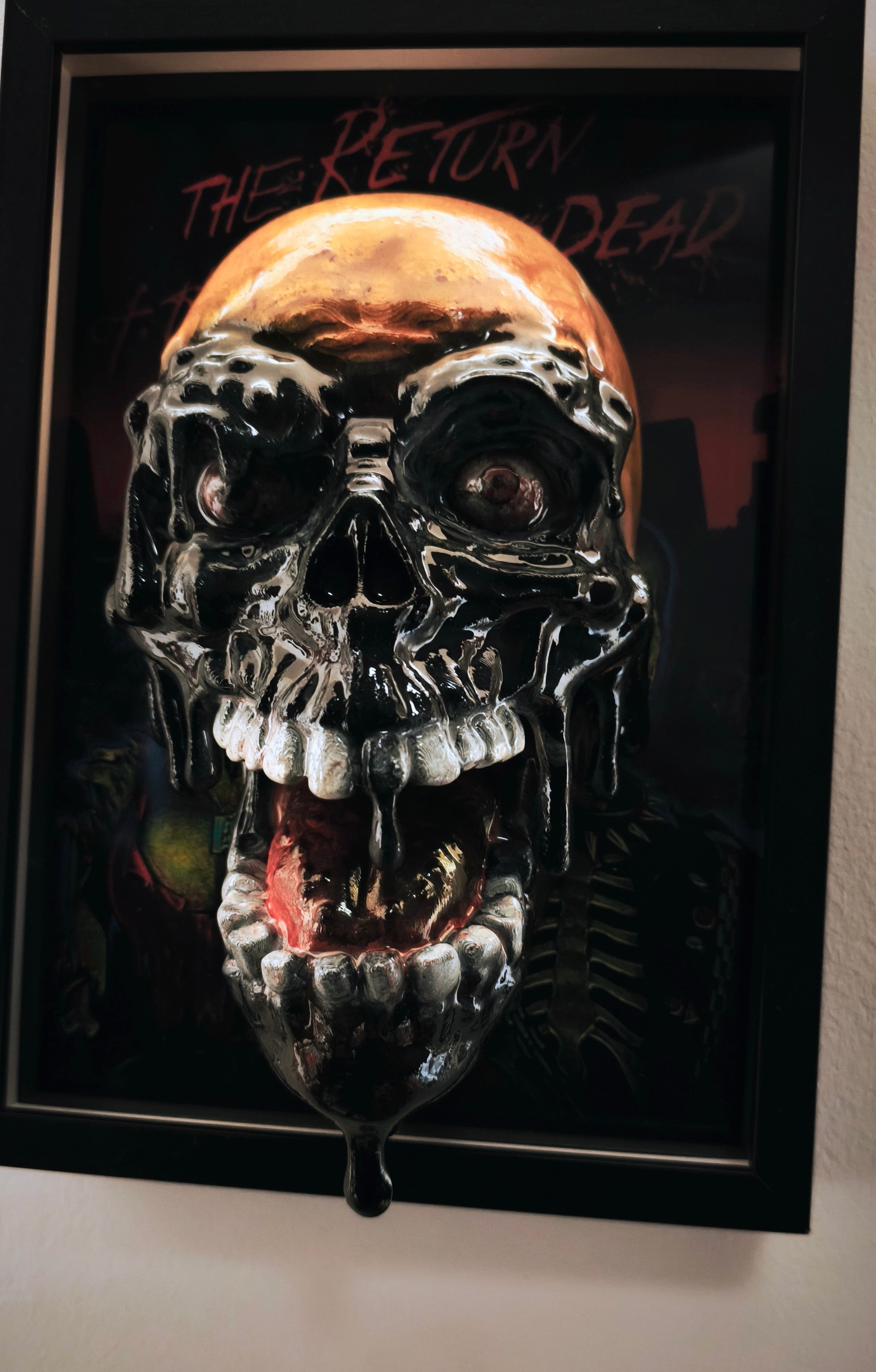 Tarman 3D Wall Art – Quadro Horror Dipinto a Mano | Nightmares in Frame