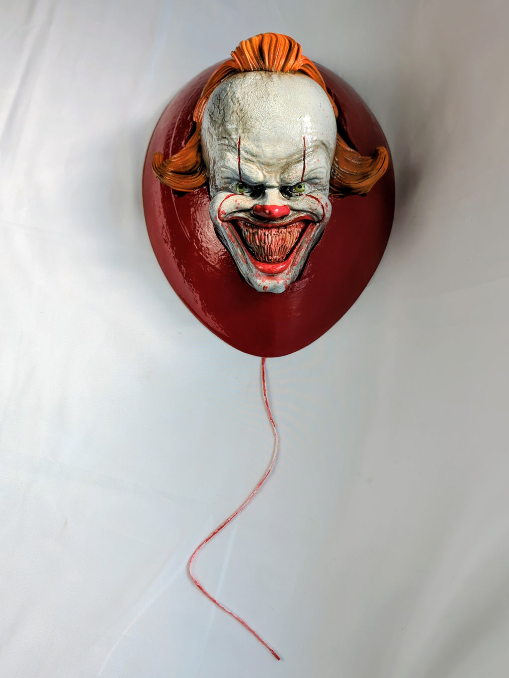You’ll Float – Scultura da Parete ispirata a Pennywise | Palloncino Rosso Horror Artigianale