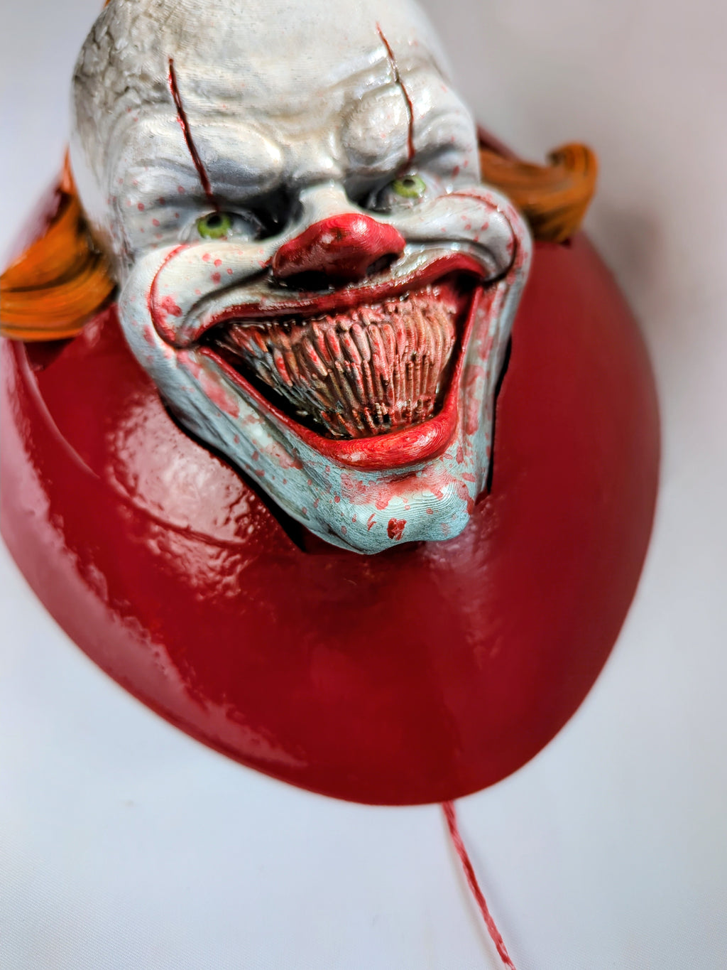 You’ll Float – Scultura da Parete ispirata a Pennywise | Palloncino Rosso Horror Artigianale
