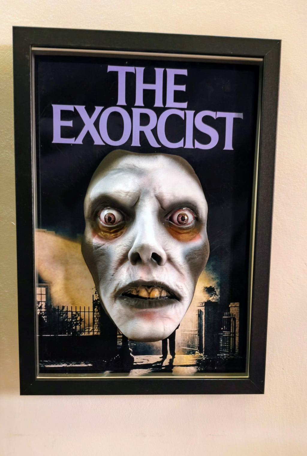 Nightmares in Frame - Pazuzu (The Exorcist) | Quadro 3D Volto Demoniaco