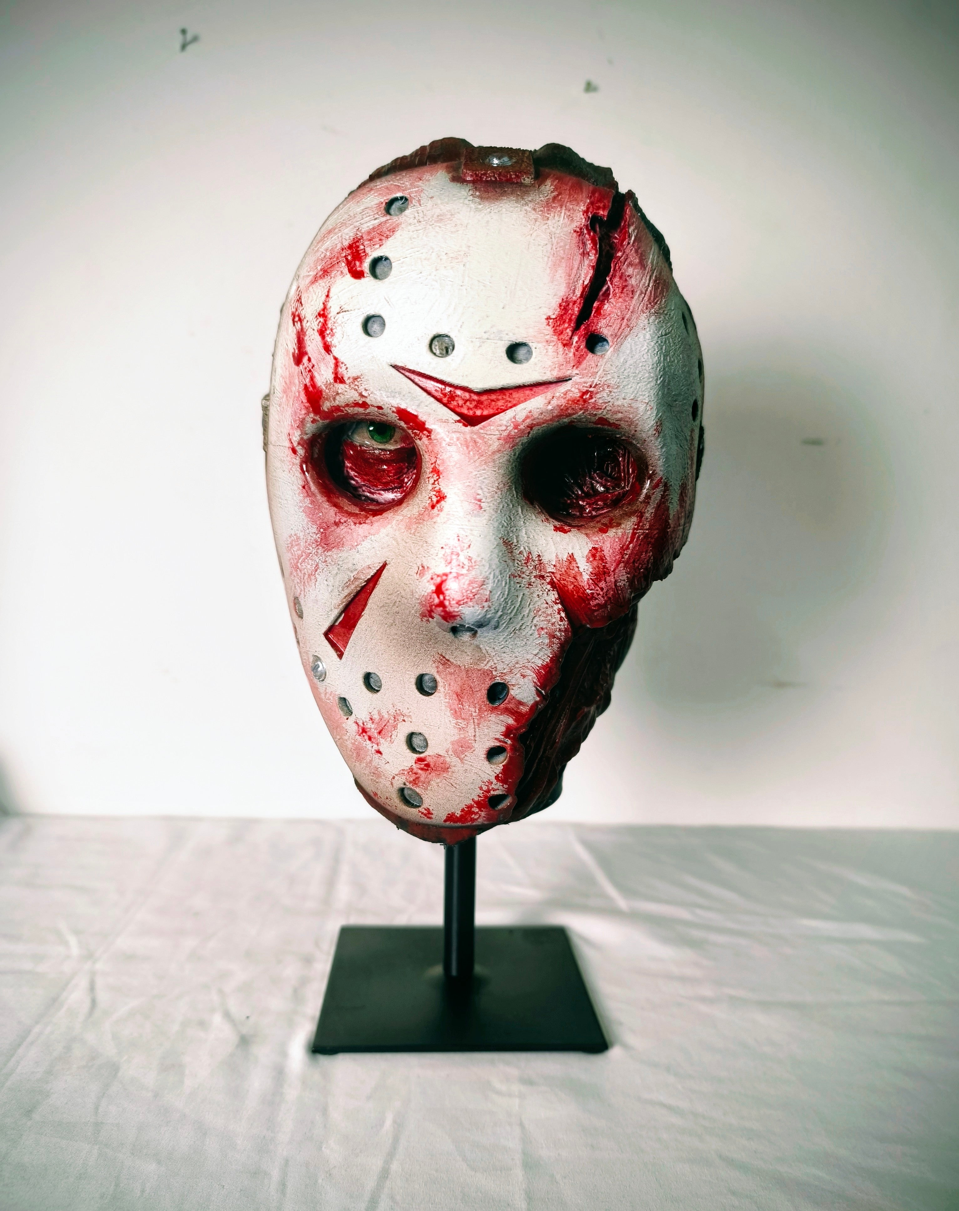 Jason Voorhees - The Exhibit — Dettaglio pittura | The Frame Beyond
