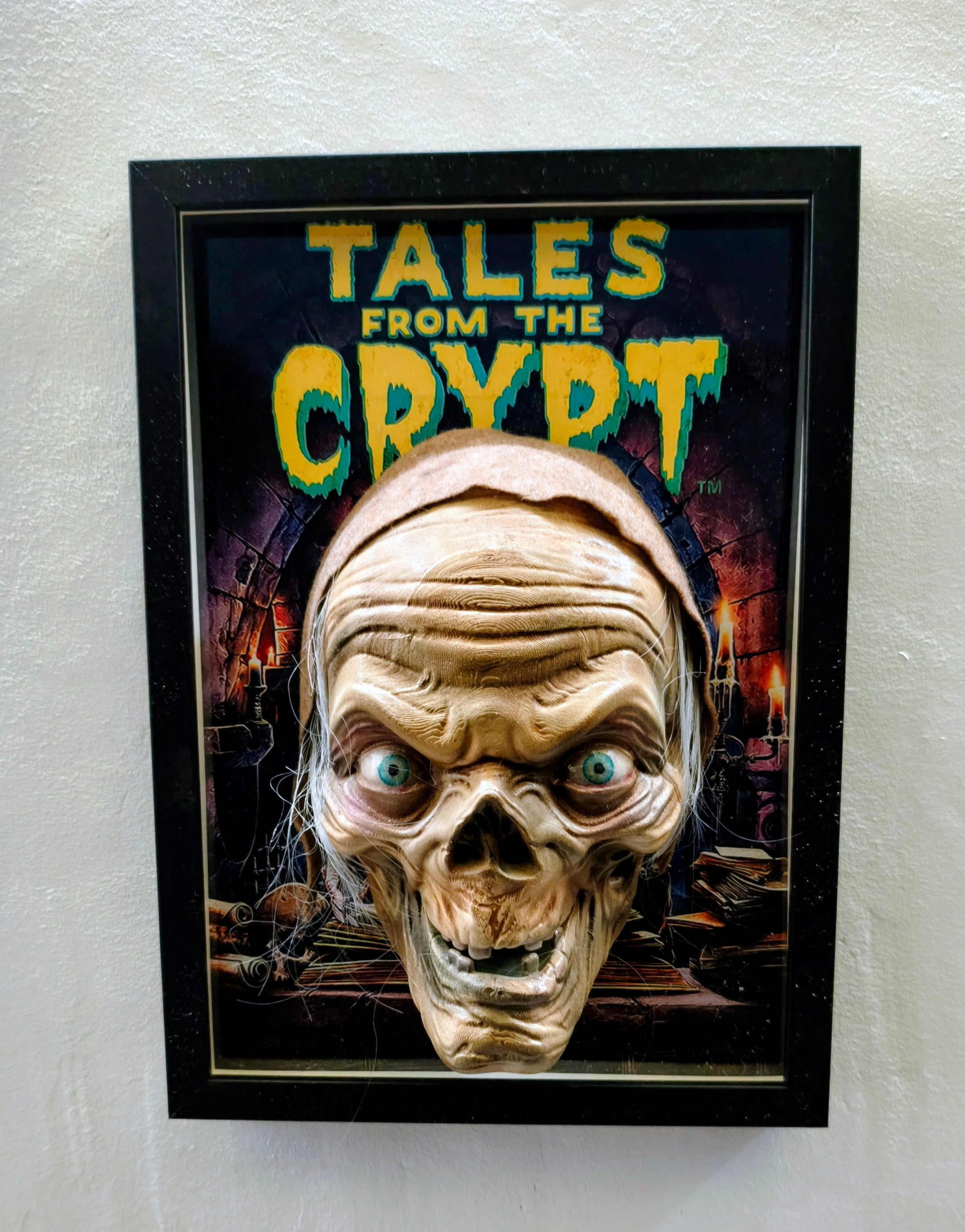 Tales from the Crypt 3D Wall Art – Crypt Keeper Handmade Frame | Nightmares in Frame
