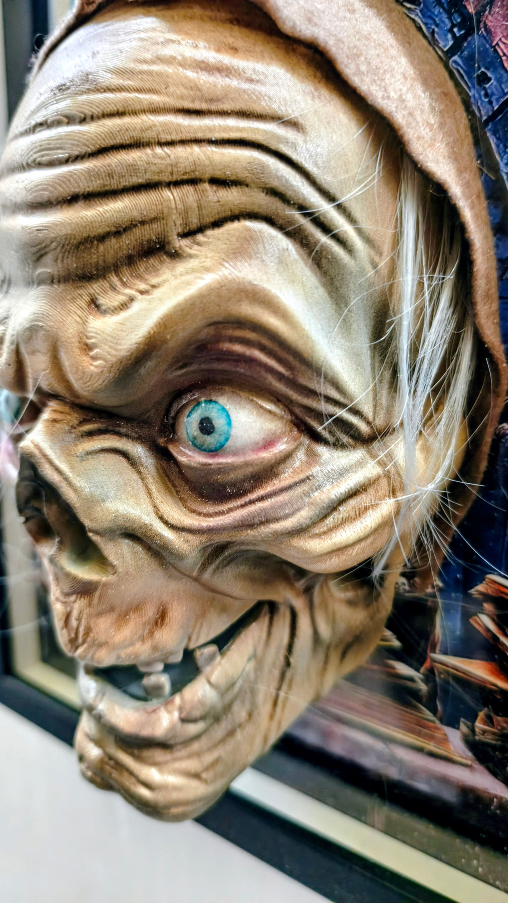 Tales from the Crypt 3D Wall Art – Crypt Keeper Handmade Frame | Nightmares in Frame