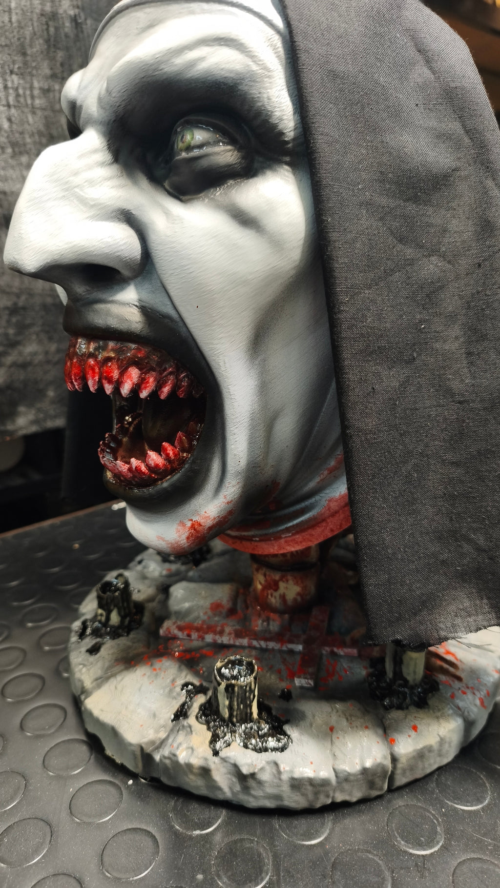 The Veiled Abbey Demon - 3D wall art detail 14