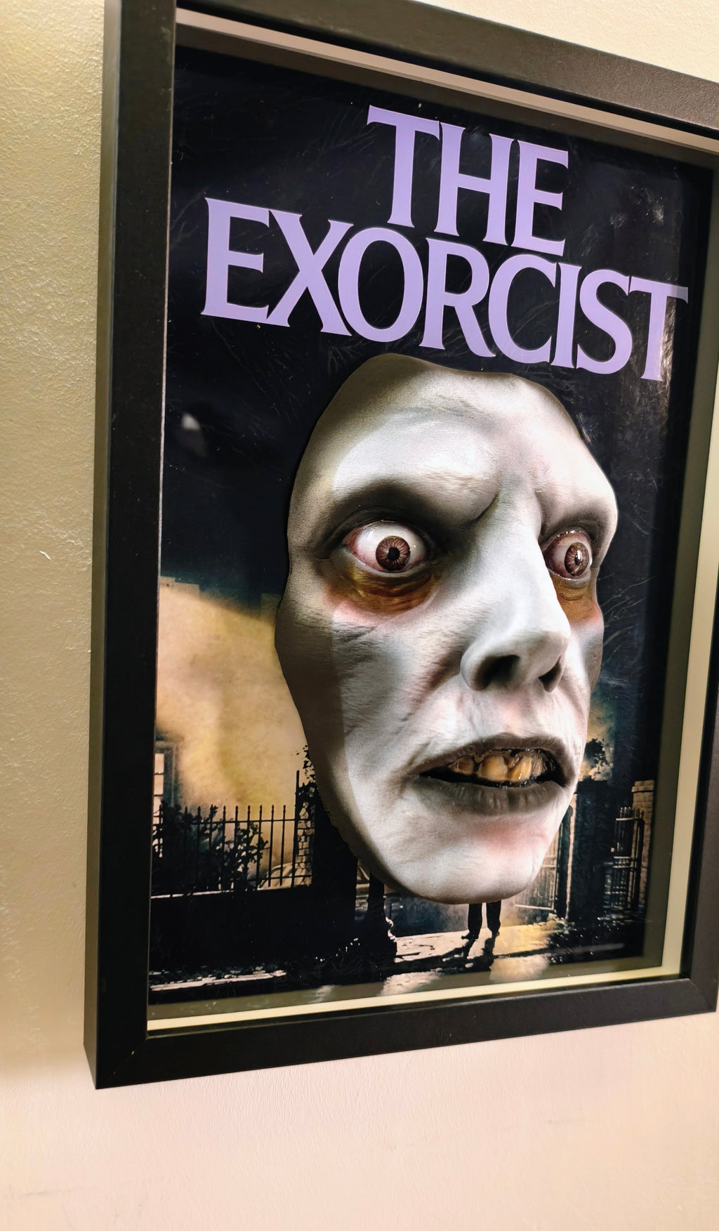 Nightmares in Frame - Pazuzu (The Exorcist) | Quadro 3D Volto Demoniaco