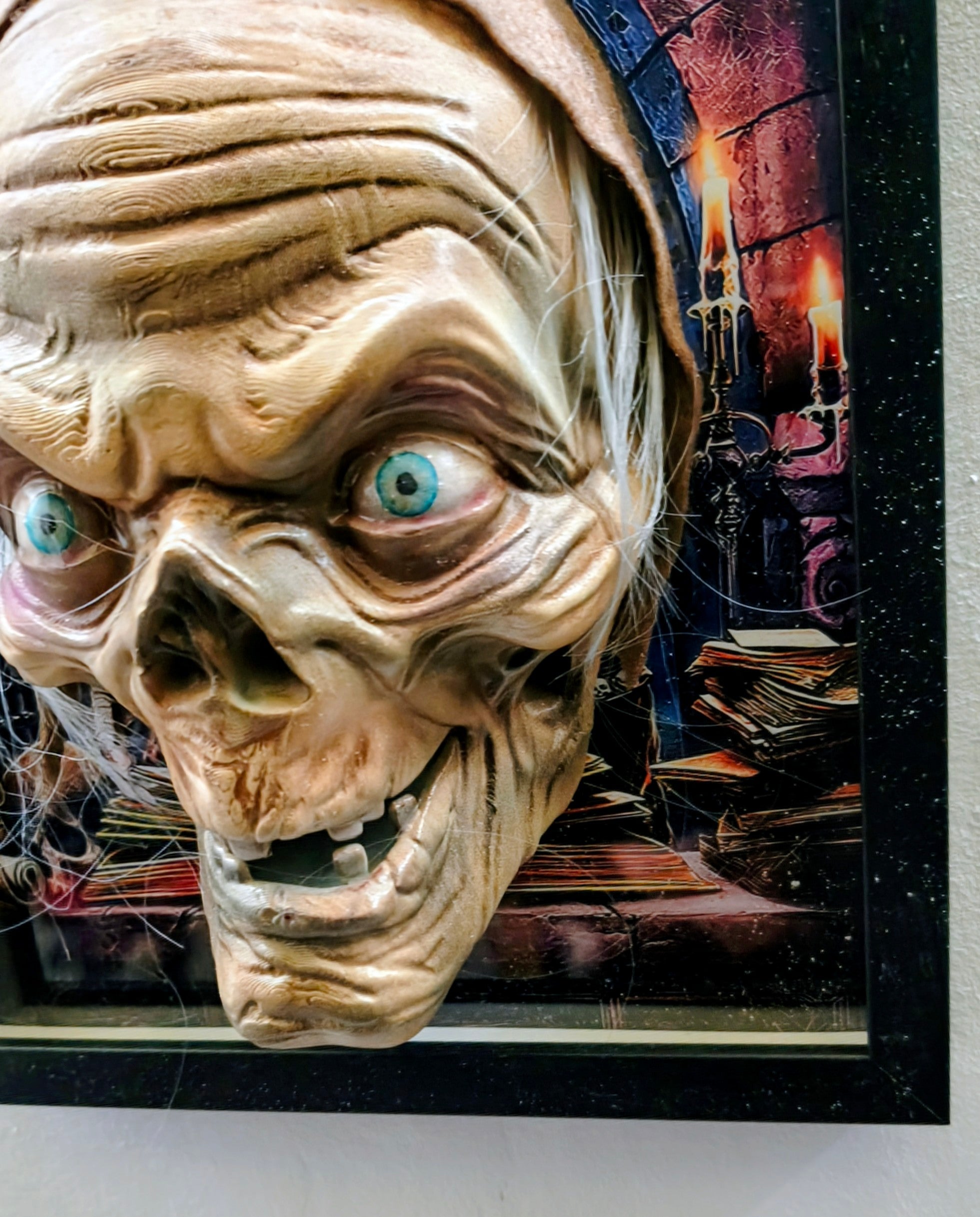 Tales from the Crypt 3D Wall Art – Crypt Keeper Handmade Frame | Nightmares in Frame