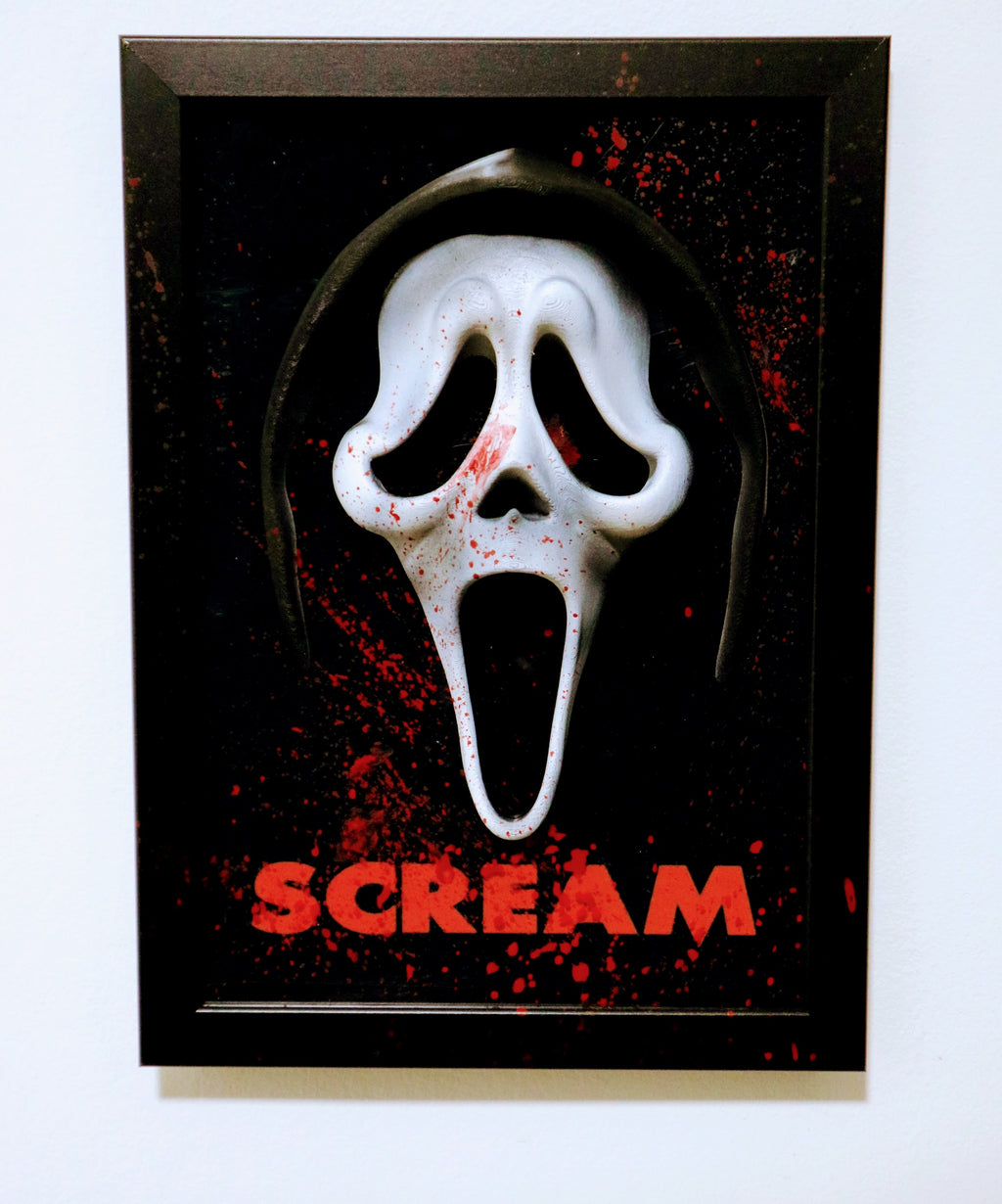 Scream Ghostface • Hand-painted 3D painting