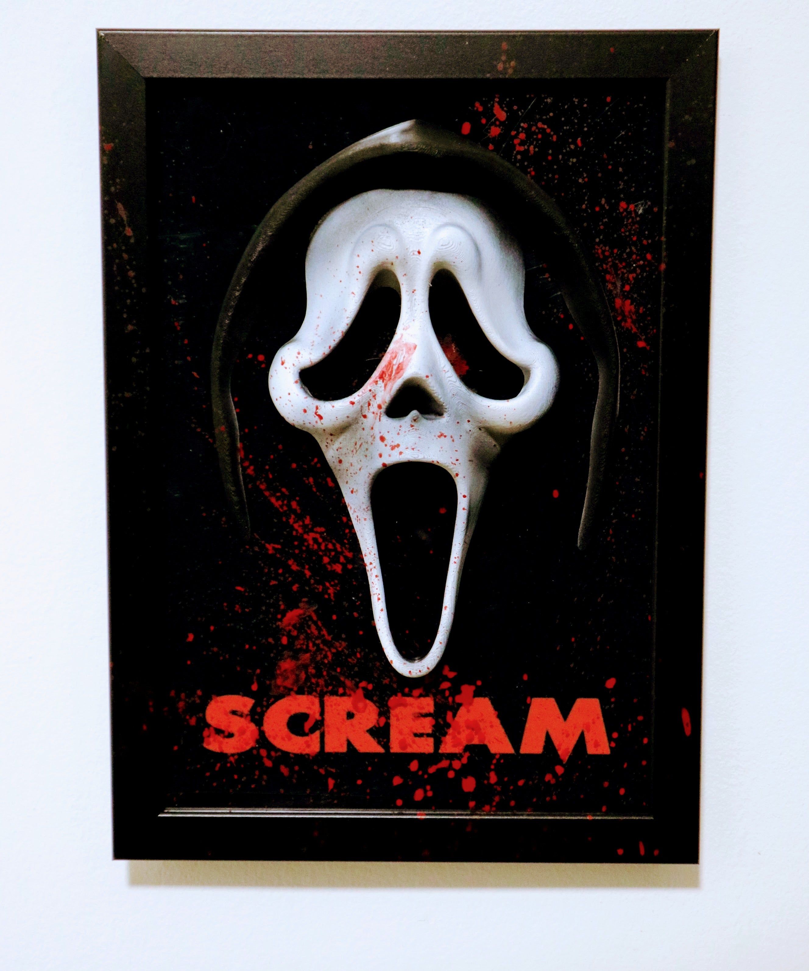 Scream Ghostface • Hand-painted 3D painting