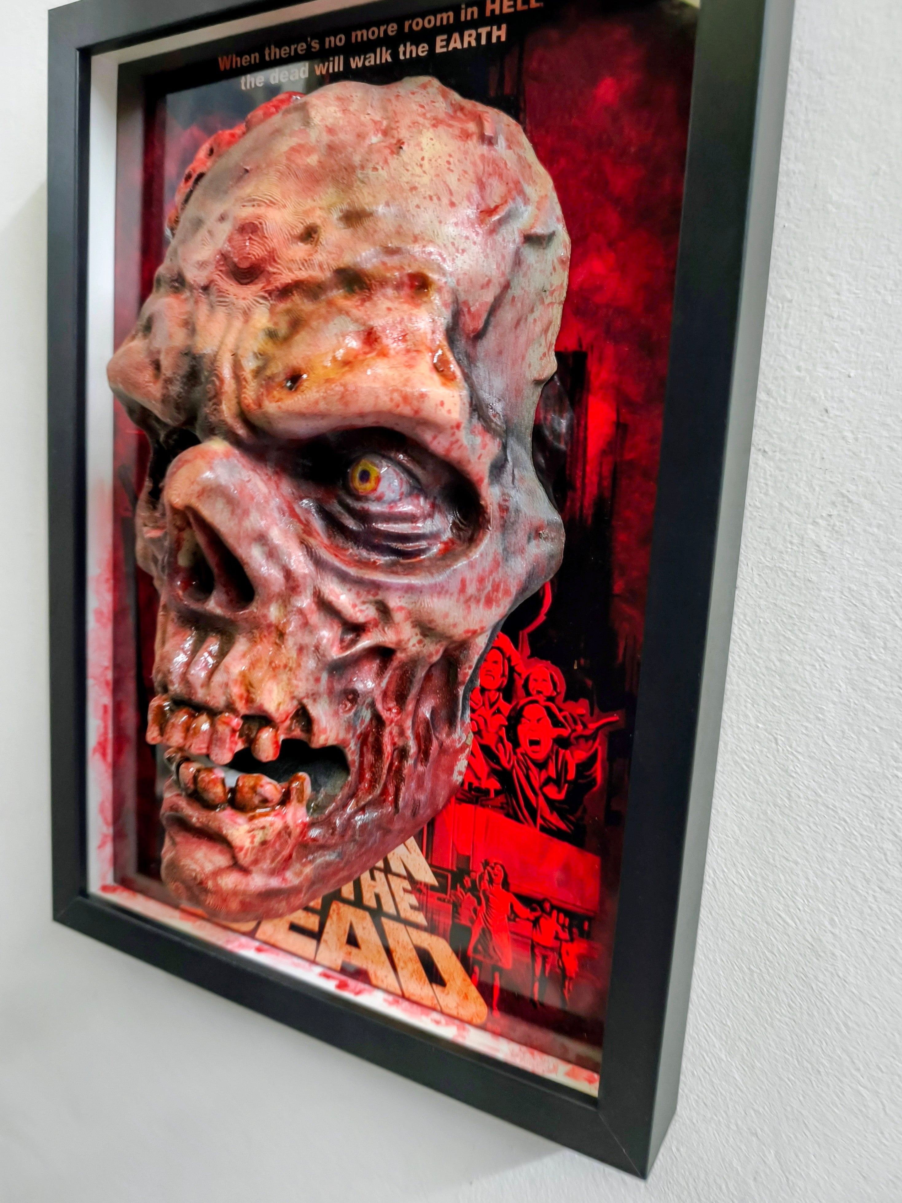 Nightmares in Frame - Zombie (Dawn of the Dead) — Vista dall'alto | The Frame Beyond