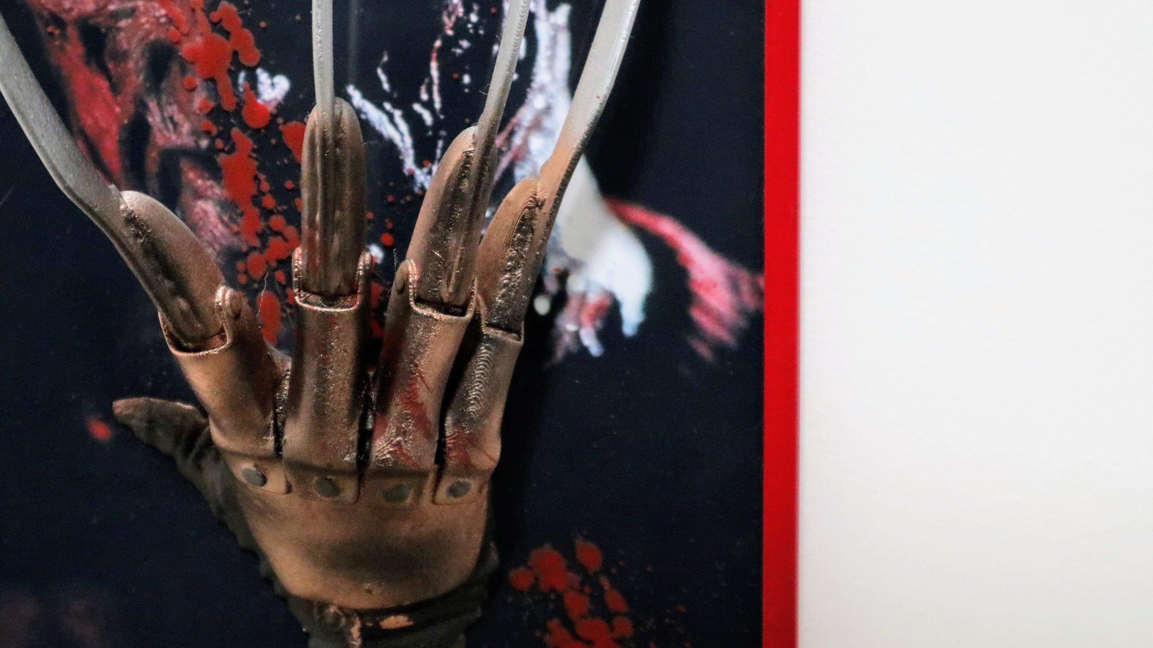 Freddy Krueger Glove • Hand-painted 3D Painting
