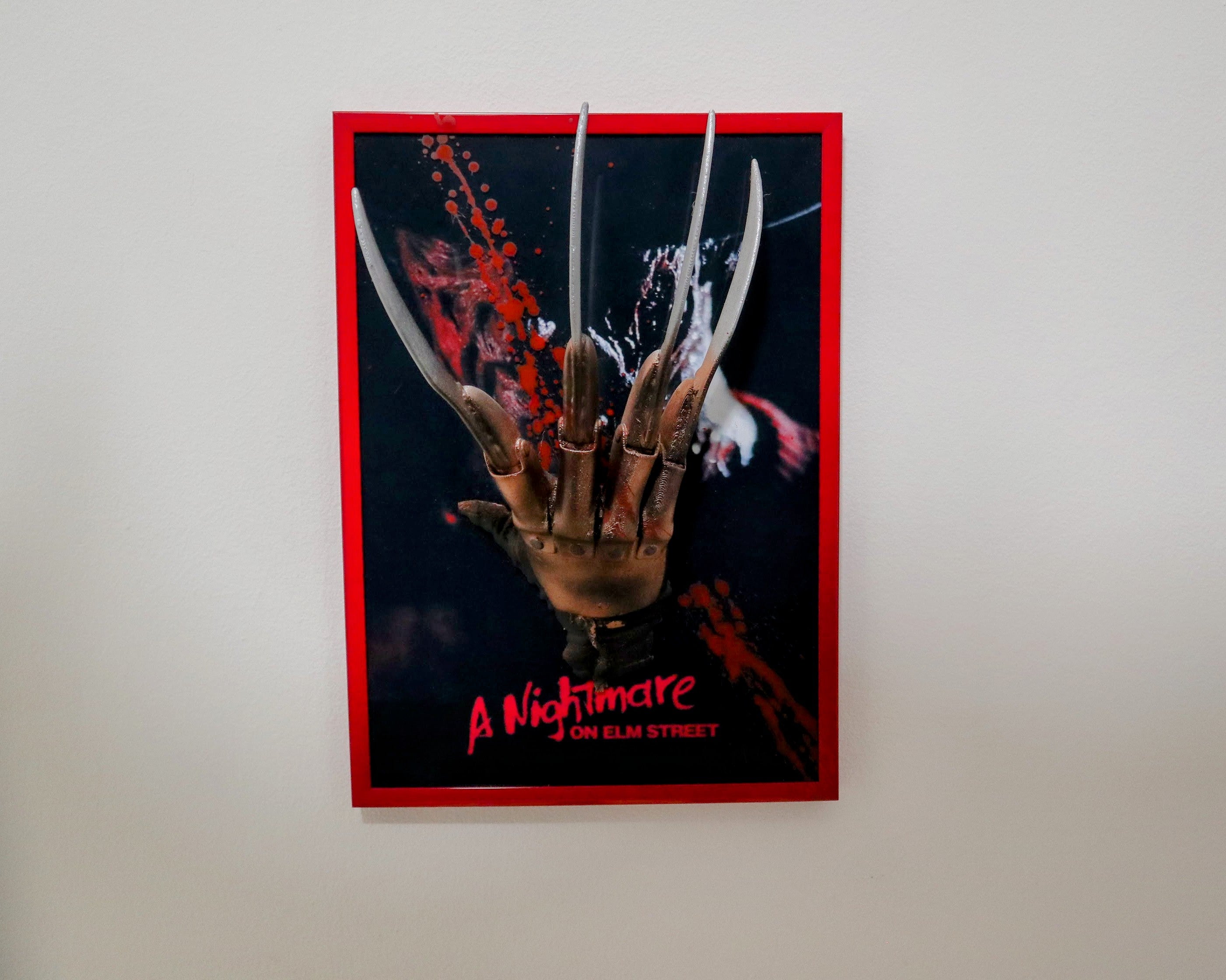 Freddy Krueger Glove • Hand-painted 3D Painting