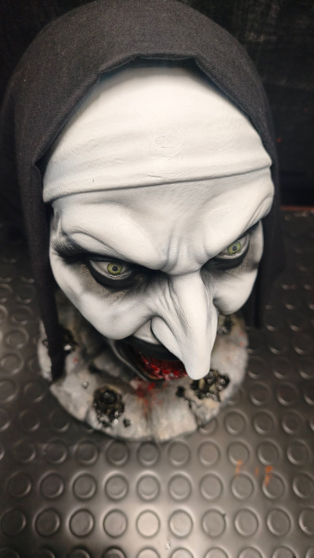 The Veiled Abbey Demon - 3D wall art detail 7