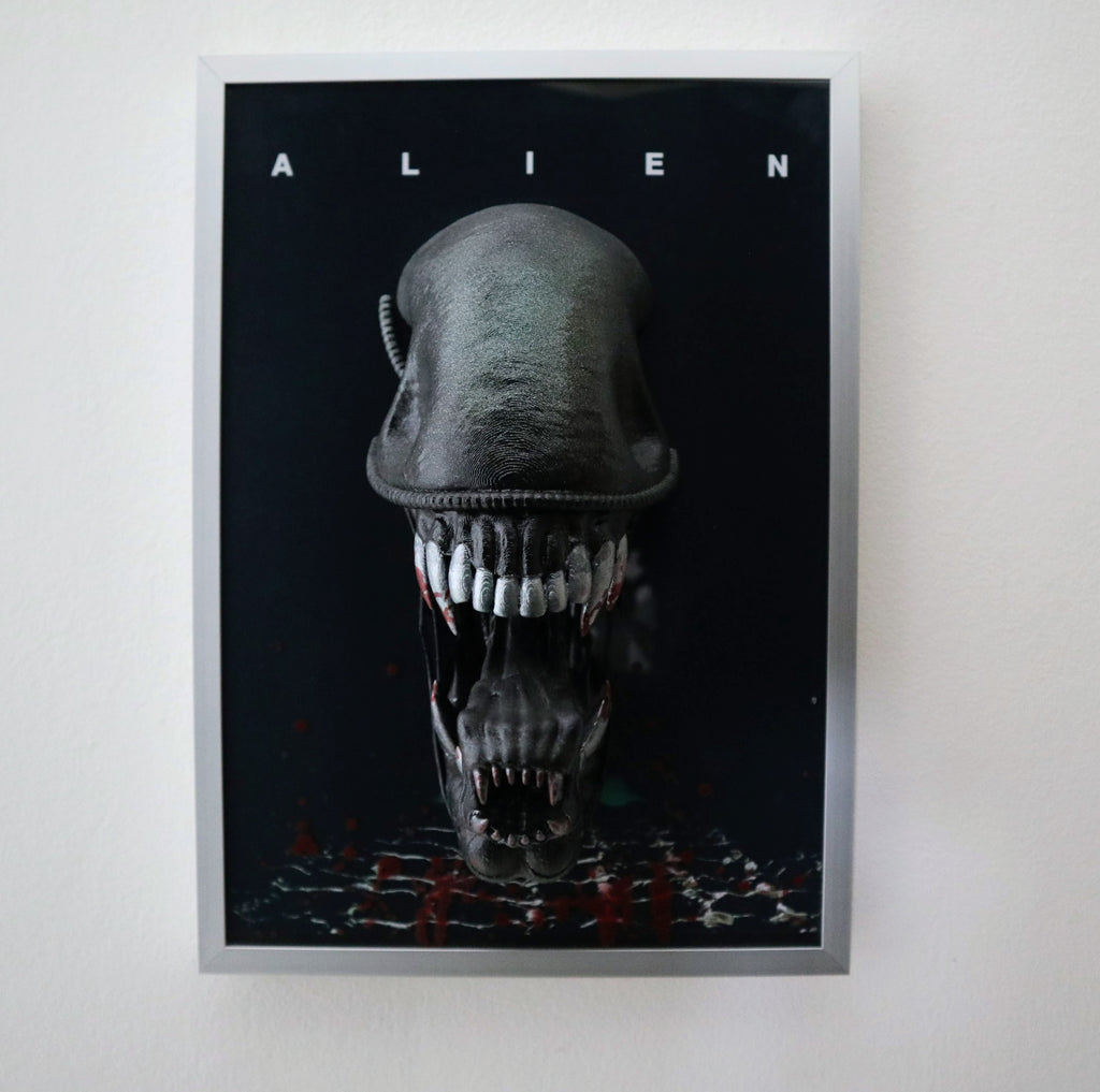 Alien Xenomorph • Hand-painted 3D painting