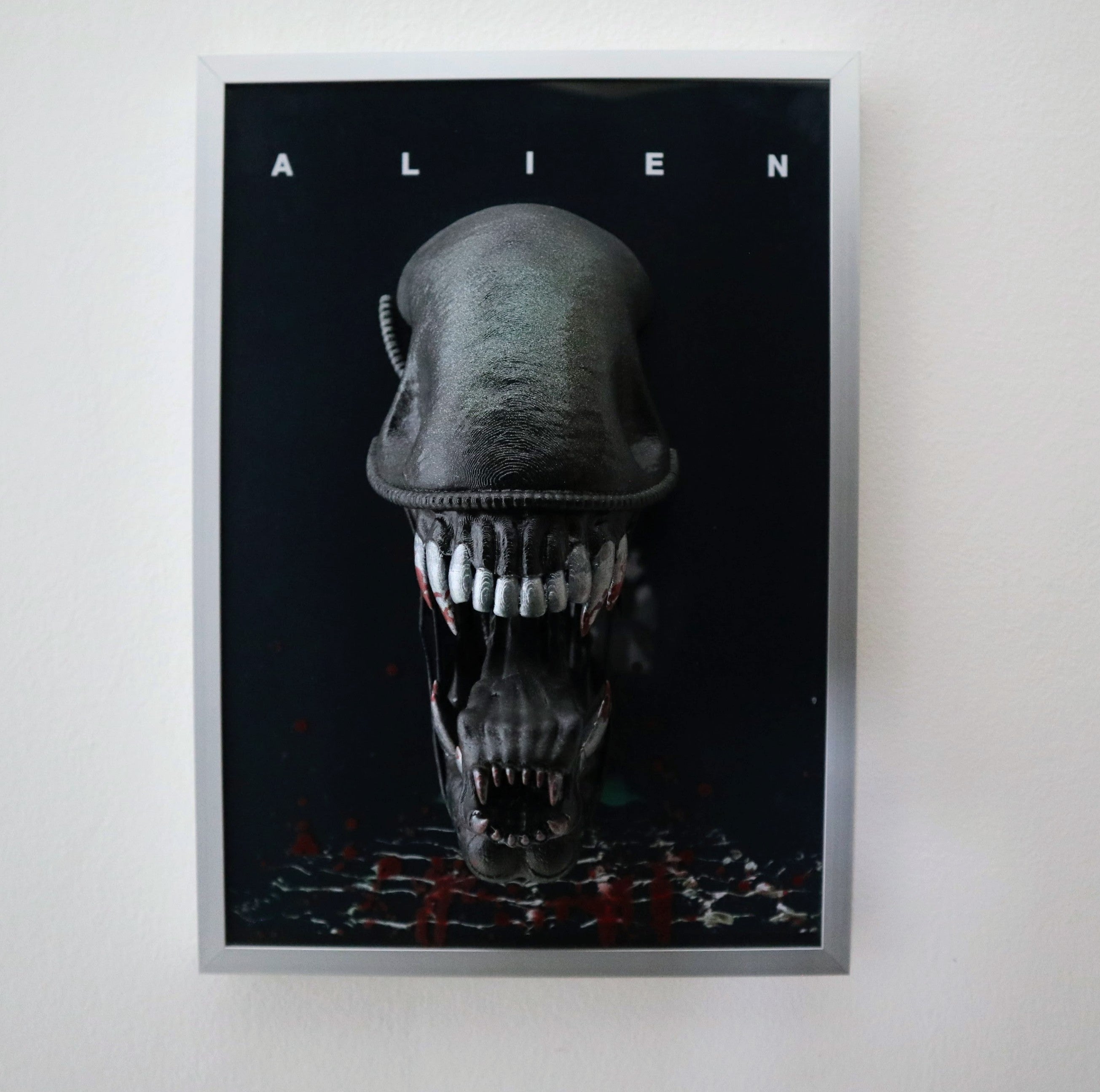 Alien Xenomorph • Hand-painted 3D painting