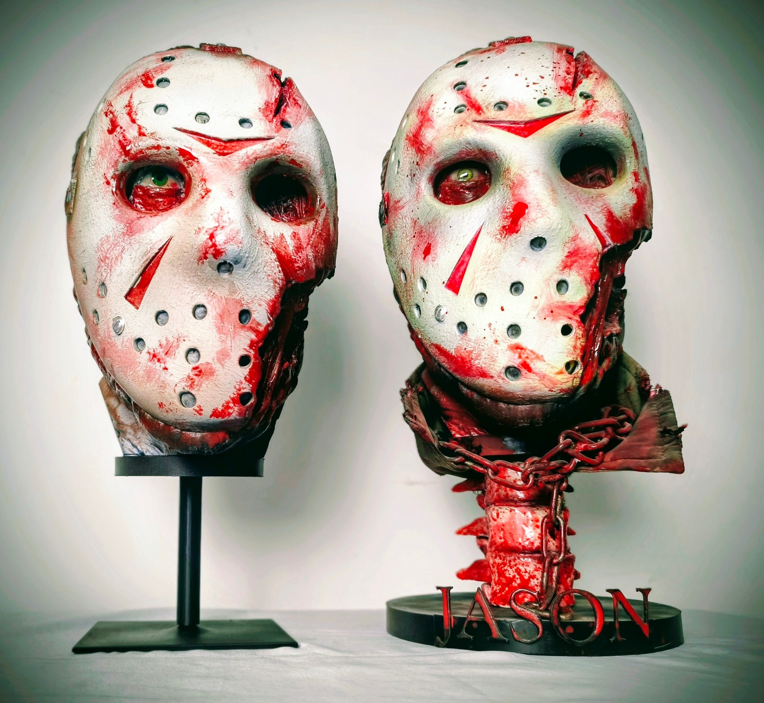 Jason Voorhees - The Exhibit — Dettaglio finitura | The Frame Beyond
