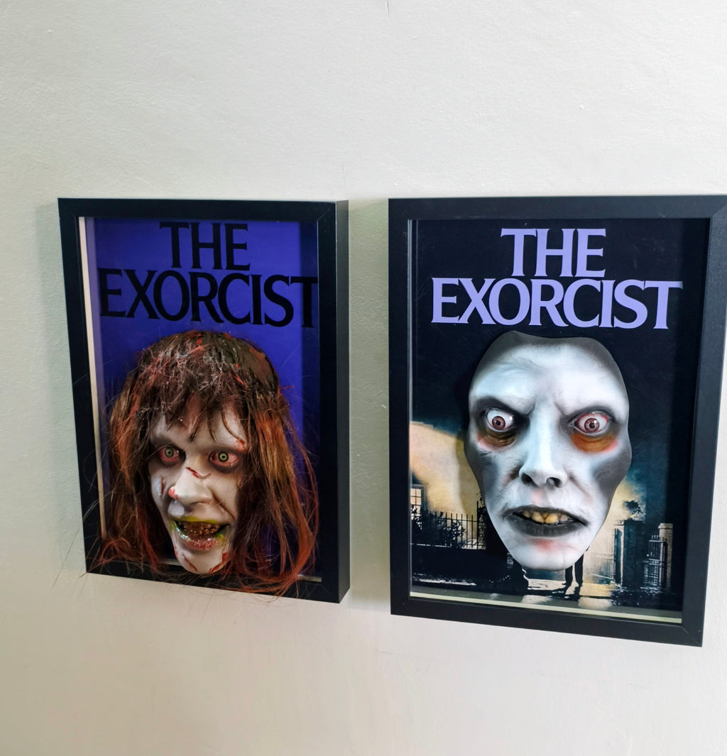 Nightmares in Frame - Pazuzu (The Exorcist) | Quadro 3D Volto Demoniaco