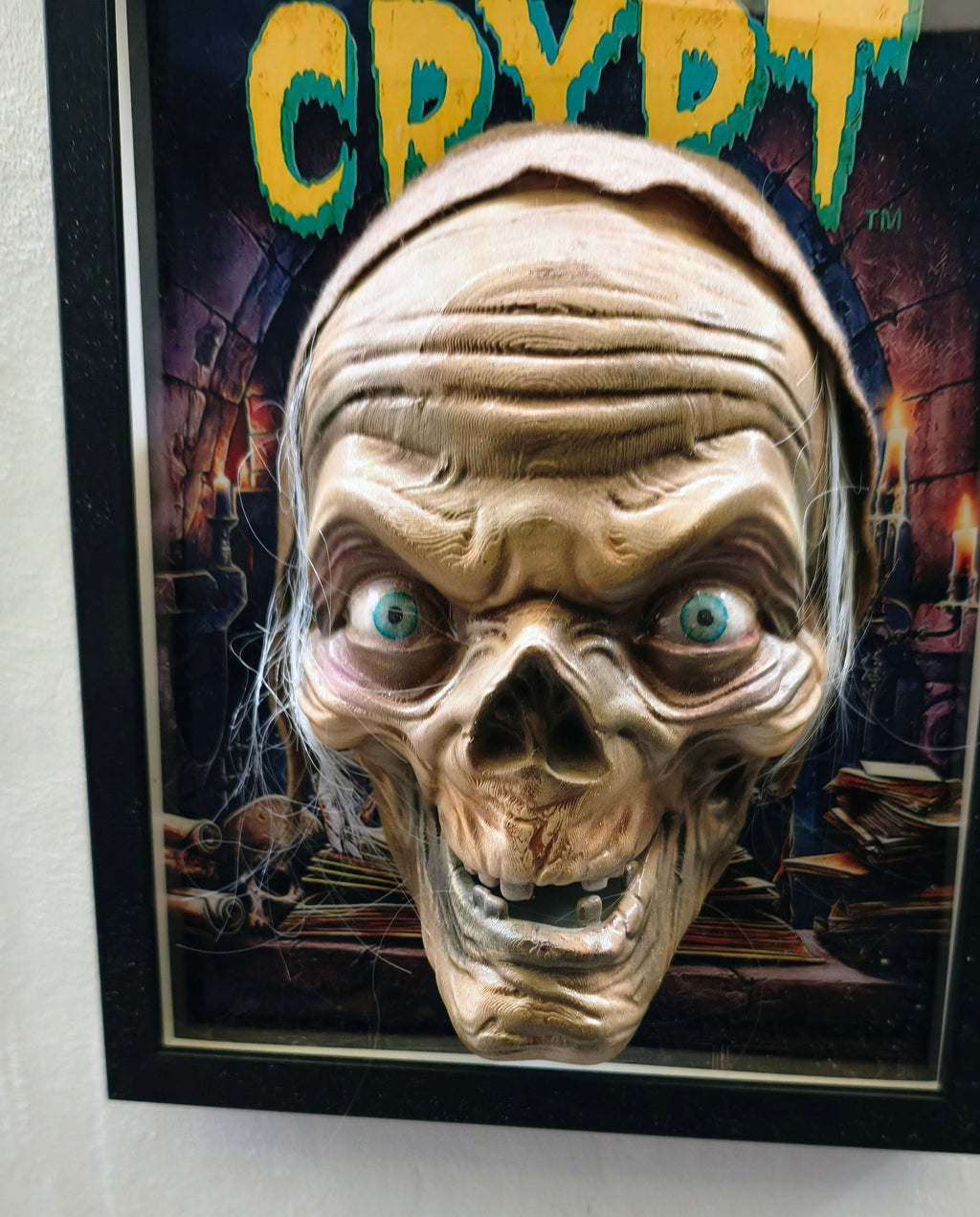 Tales from the Crypt 3D Wall Art – Crypt Keeper Handmade Frame | Nightmares in Frame