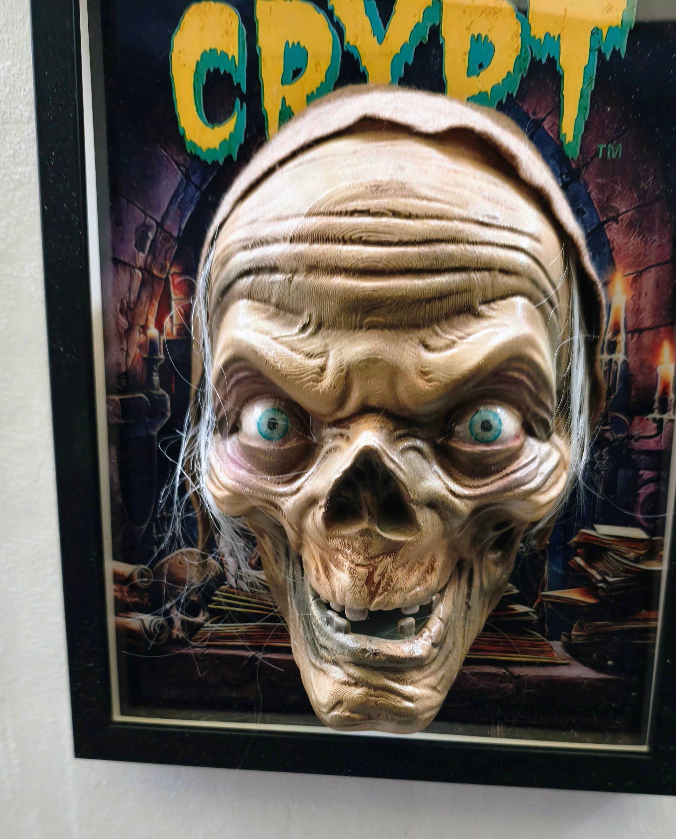 Tales from the Crypt 3D Wall Art – Crypt Keeper Handmade Frame | Nightmares in Frame