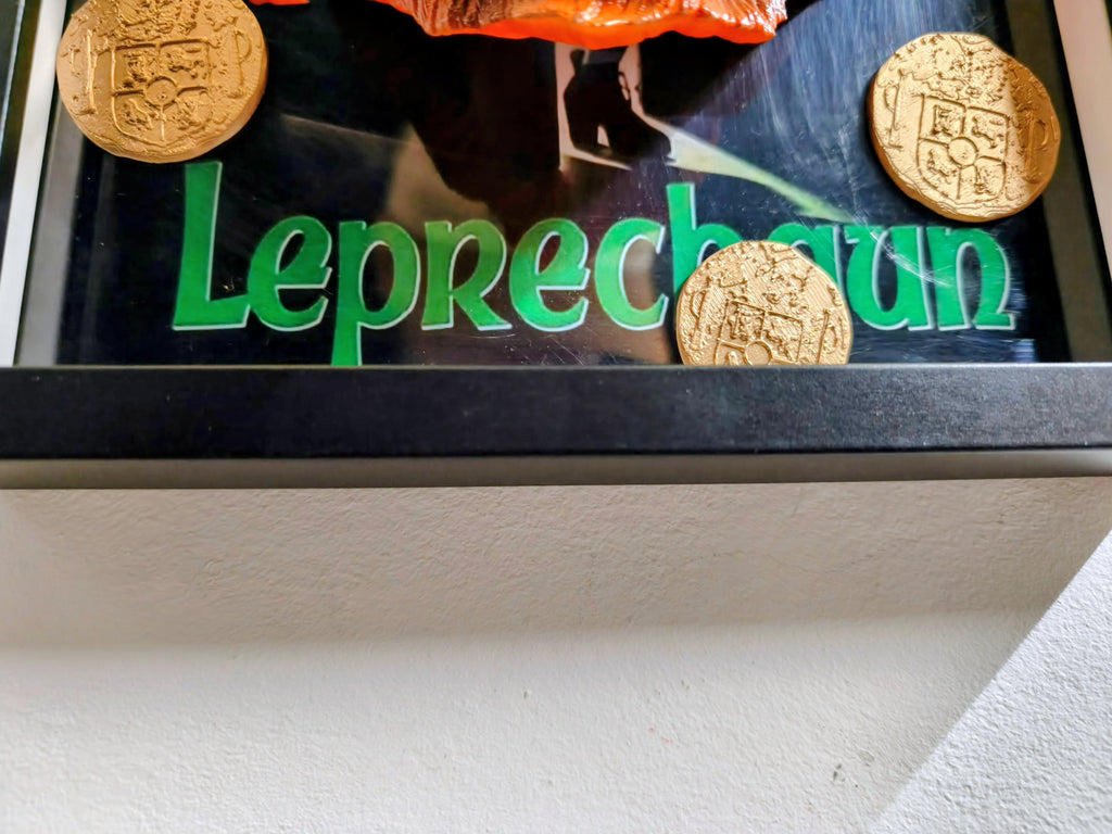 Nightmares in Frame - Leprechaun — Dettaglio pittura | The Frame Beyond